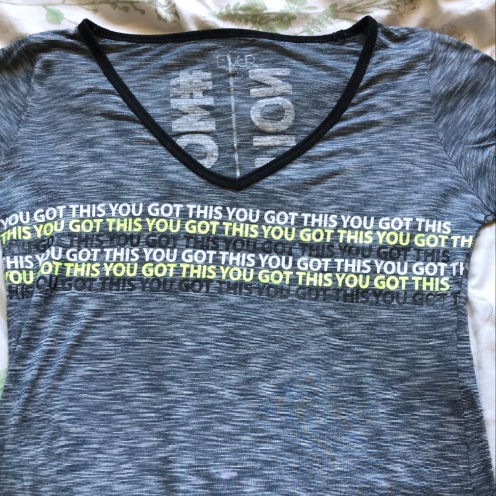 Cute workout shirt